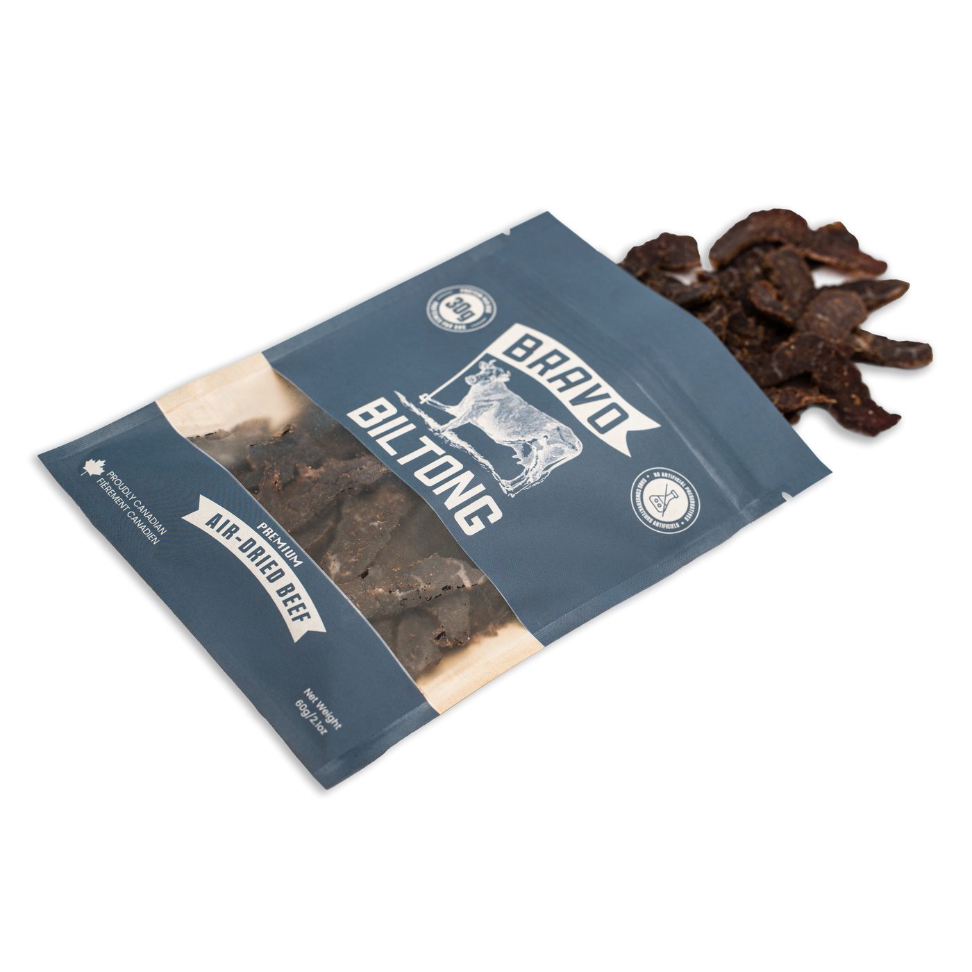 Bravo Biltong Original flavor package