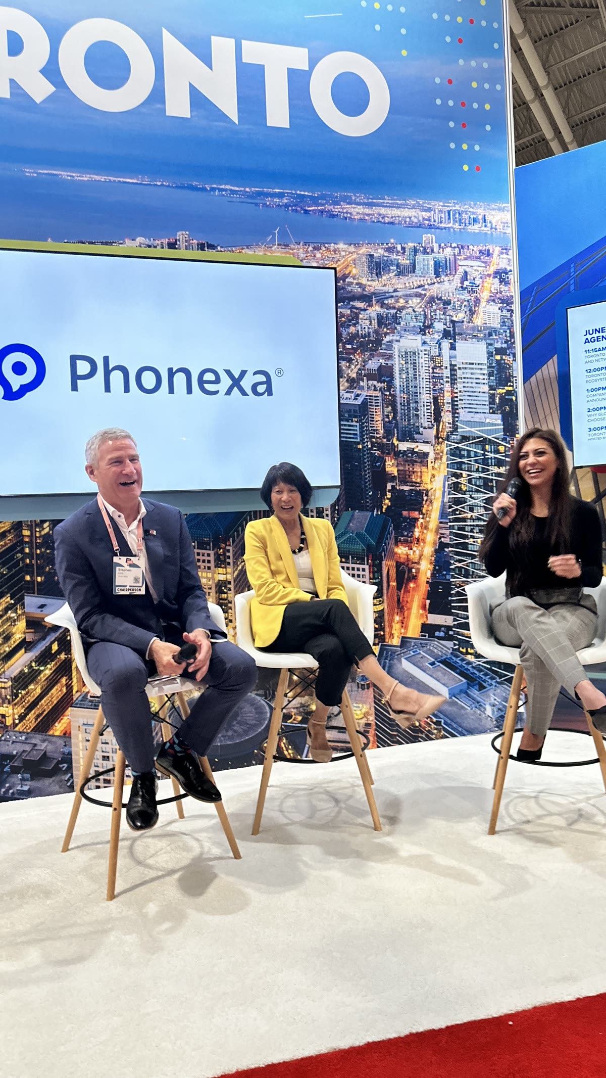 Phonexa fireside chat at Collision 2024